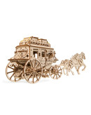 3D-пазл UGears Почтовый дилижанс (Stagecoach)