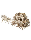 3D-пазл UGears Почтовый дилижанс (Stagecoach)