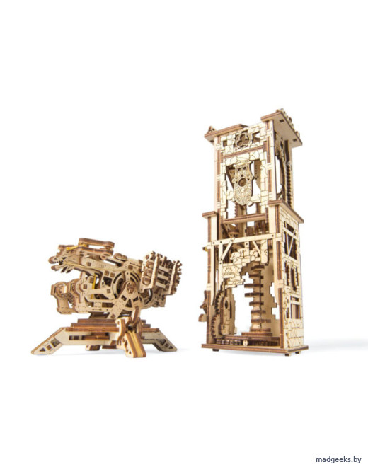 3D-пазл UGears Башня-аркбаллиста (Archballista Tower)