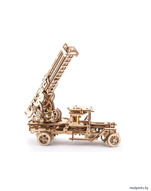 3D-пазл UGears Пожарная машина (Fire Truck)