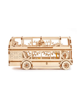 Механическая модель Wooden City Лондонский автобус