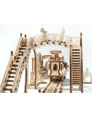 3D-пазл UGears Трамвайная линия (Tram Line)