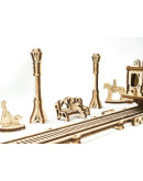 3D-пазл UGears Трамвайная линия (Tram Line)
