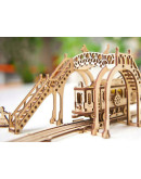 3D-пазл UGears Трамвайная линия (Tram Line)