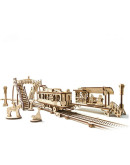 3D-пазл UGears Трамвайная линия (Tram Line)