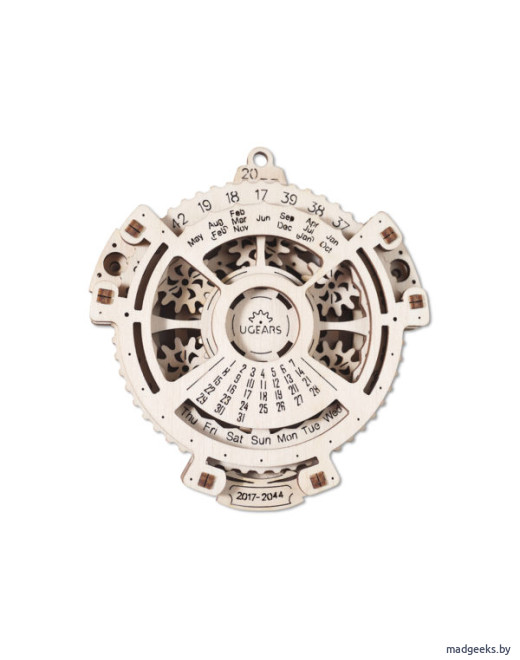 3D-пазл UGears Навигатор Дат (Date Navigator)