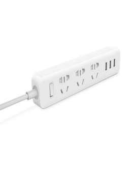 Удлинитель Xiaomi Mi Power Strip (3 розетки, 3 USB)