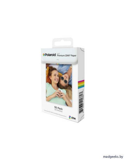 Фотобумага Polaroid Zink M230 2x3 Premium на 50 фото для Snap/Snap Touch/Z2300/Zip