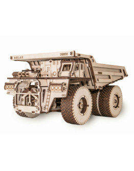 Деревянный 3D-конструктор Eco Wood Art BELAZ 75600