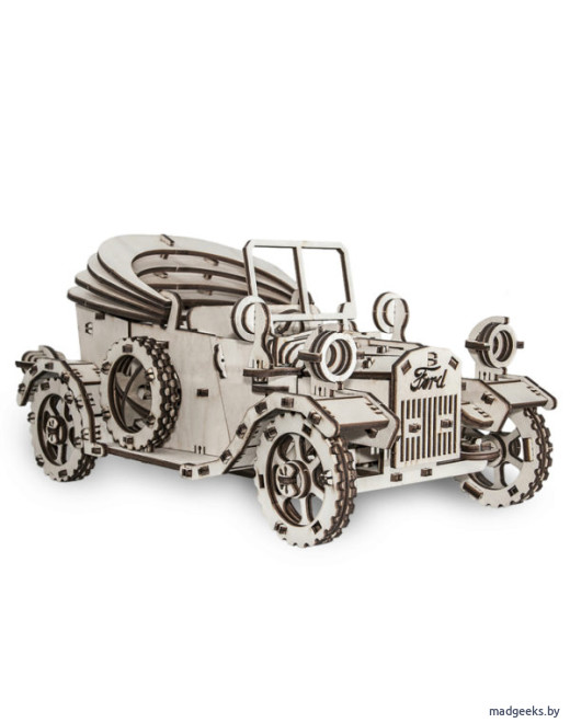 Деревянный конструктор Eco Wood Art Ford T