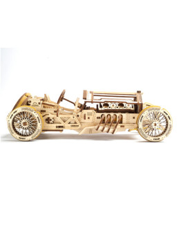 3D-пазл UGears Спорткар U-9 Гран-при (U-9 Grand Prix Car)