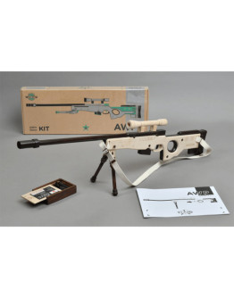 Сборная модель-макет T.A.R.G. снайперская винтовка Arctic Warfare (AWP CS)