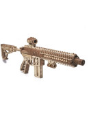 Механическая сборная модель Wood Trick Штурмовая винтовка AR-T