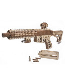 Механическая сборная модель Wood Trick Штурмовая винтовка AR-T