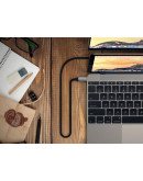 Кабели и переходники: Алюминиевый кабель Satechi Type-C HDMI 4K Cable 60 Гц Алюминиевый кабель Satechi Type-C HDMI 4K Cable 60 Гц