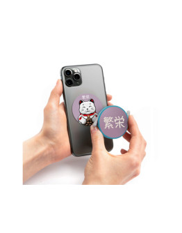 Магнитный держатель для телефона IMStick Lucky Cat