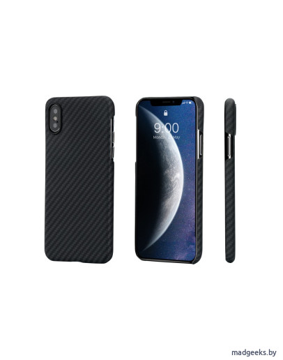Чехол Pitaka MagEz Case Pro для iPhone 12 Pro 6.1 (Black/Grey Twill)