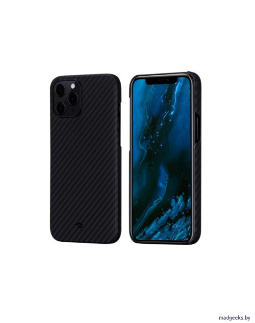 Чехол Pitaka MagEz Case Pro для iPhone 12 Pro Max 6.7" (Black/Grey Twill)