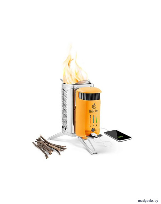 Печь-зарядка гаджетов на дровах BioLite CampStove 2+