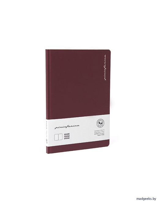 Тетрадь Napkin Pininfarina 14х21см с листами из каменной бумаги (64 листа, точки)