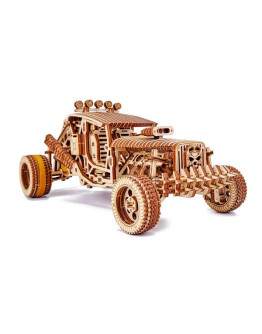 Механический 3D-пазл из дерева Wood Trick Безумный Багги