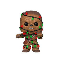 Фигурка Funko POP! Звездные войны Holiday Чубакка с гирляндой 33886