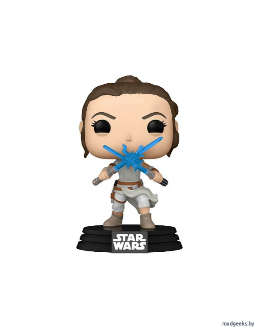 Фигурка Funko POP! Звездные войны Рей с двумя световыми мечами 51484