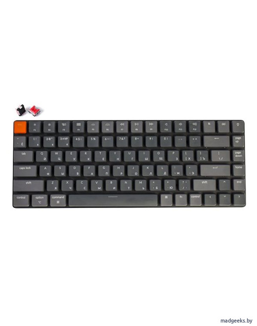Беспроводная механическая ультратонкая клавиатура Keychron K3 RGB подсветка