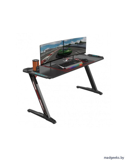 Стол для компьютера (для геймеров) Eureka Z60 с RGB-подсветкой