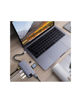 Адаптер Hyper HyperDrive SLIM 8-in-1 USB-C Hub