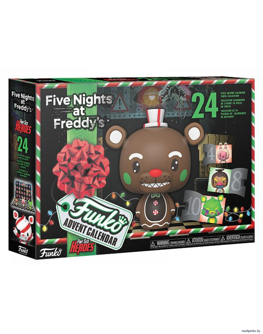 Рождественский календарь Funko Advent Calendar FNAF Blacklight (PSH) 24