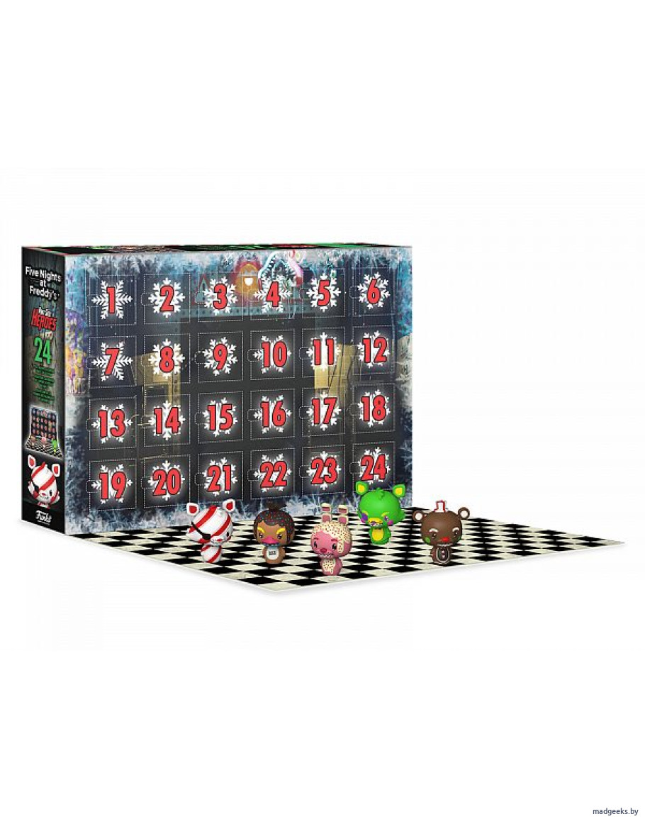 Рождественский календарь Funko Advent Calendar FNAF Blacklight (PSH) 24