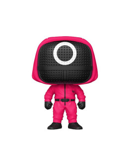 Фигурка Funko POP! Игра в кальмара Работник с кругом (Round Masked Worker) 64799