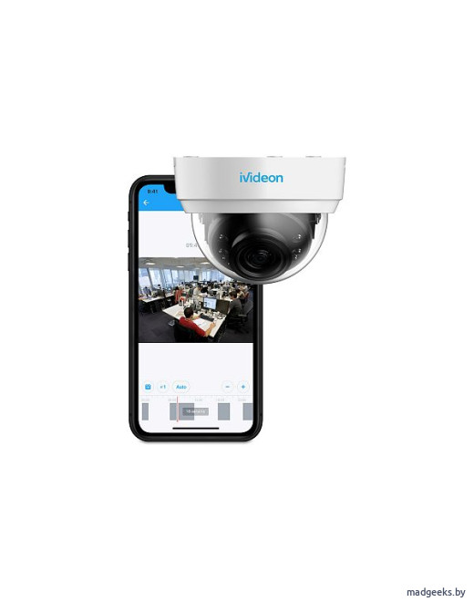 Купольная Wi-Fi камера Ivideon Dome