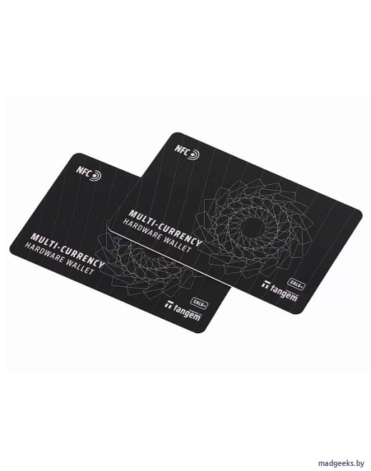 Криптовалютный кошелек Tangem Wallet набор из 2 карт