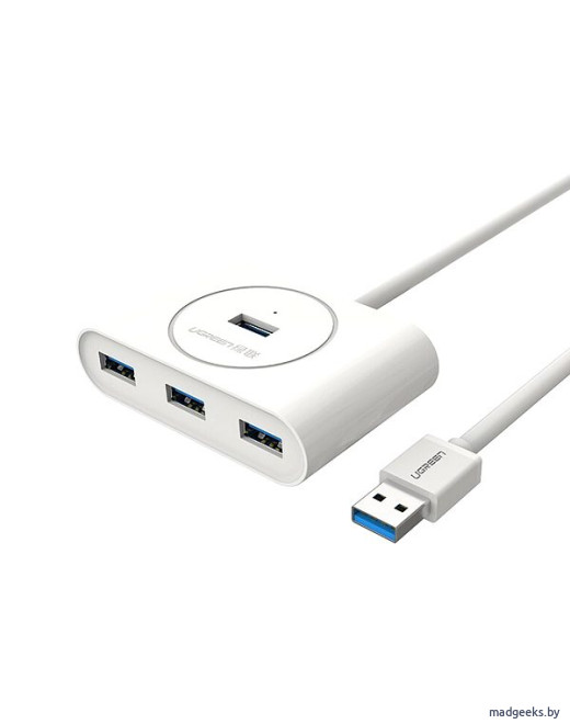 USB-концентратор UGREEN Data Hub 4 в 1