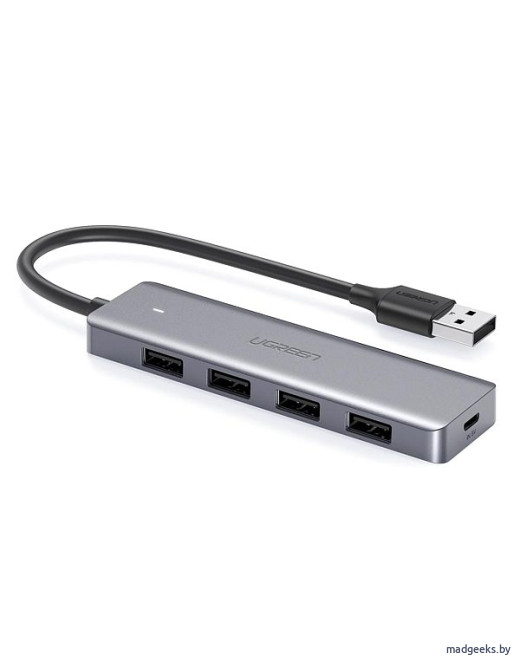 USB-концентратор UGREEN USB 3.0 Hub 4 в 1 (50985)