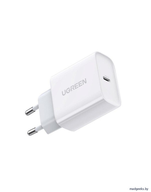 Сетевое зарядное устройство UGREEN USB Type-C PD 20 Вт (60450)