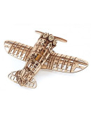Деревянный 3D-конструктор Eco Wood Art Самолет с мотором