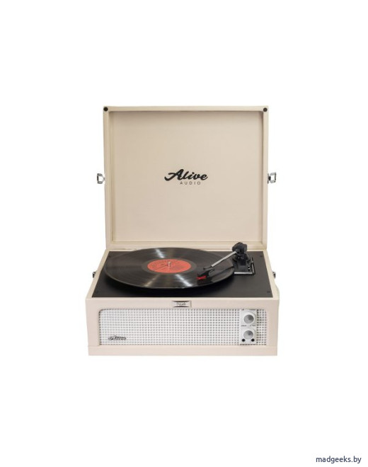 Виниловый проигрыватель Alive Audio Travels c Bluetooth