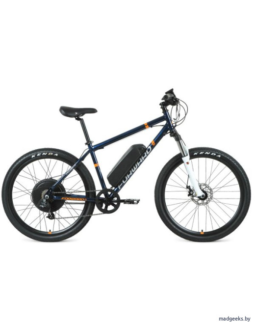 Электровелосипед Forward Cyclone Plus 26 2.0 disc 500w (ростовка 17")