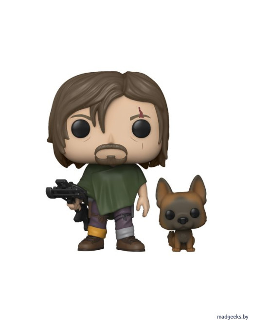Фигурка Funko POP! Ходячие мертвецы Дэрил Диксон с собакой 57638
