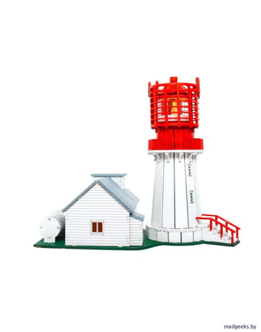 Деревянный 3D-конструктор Маяк Линдеснес (Норвегия)