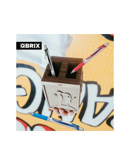 3D-конструктор из картона QBRIX Стрит-арт органайзер
