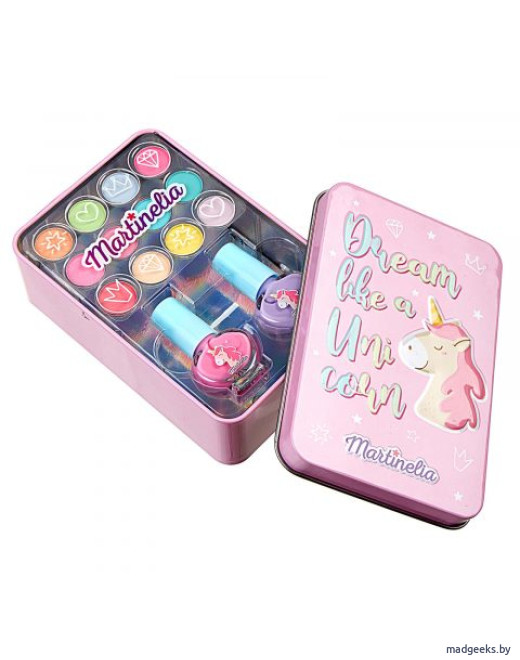 Набор косметики в жестяной коробке Martinelia Little Unicorn 11914