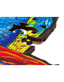 Деревянный пазл Unidragon Игривые попугаи (33 x 19 см, 104 дет.)