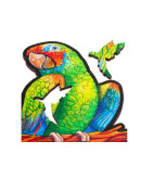 Деревянный пазл Unidragon Игривые попугаи (44 x 25см, 193 дет.)