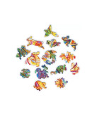 Деревянный пазл Unidragon Драгоценный Кролик (22 x 23 см, 106 дет.)