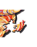 Деревянный пазл Unidragon Драгоценный Кролик (22 x 23 см, 106 дет.)