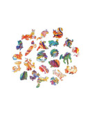 Деревянный пазл Unidragon Драгоценный Кролик (29 x 30 см, 195 дет.)